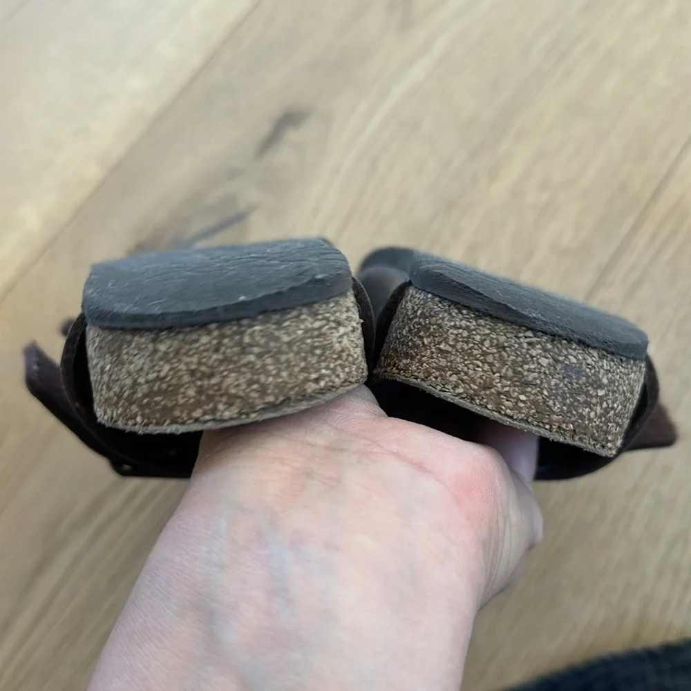 Birkenstocks brown sandals kids 33 kids C2